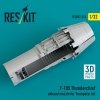 RESKIT RSU32-0246 F-105 Thunderchief exhaust nozzle for Trumpeter kit (3D Printed) (1/32)